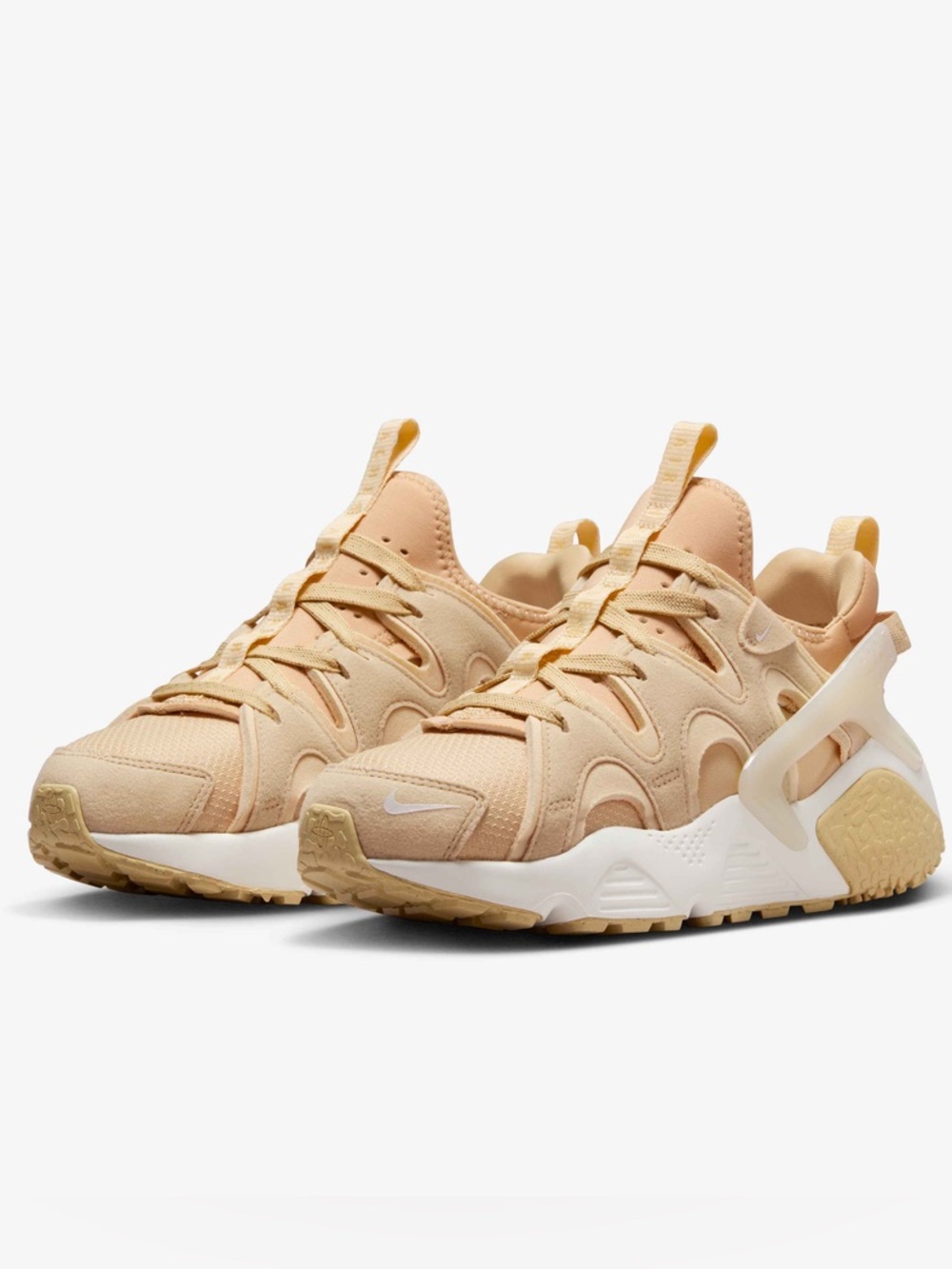 Nike Air Huarache Craft Women’s Pink Oxford Sneakers 7 used